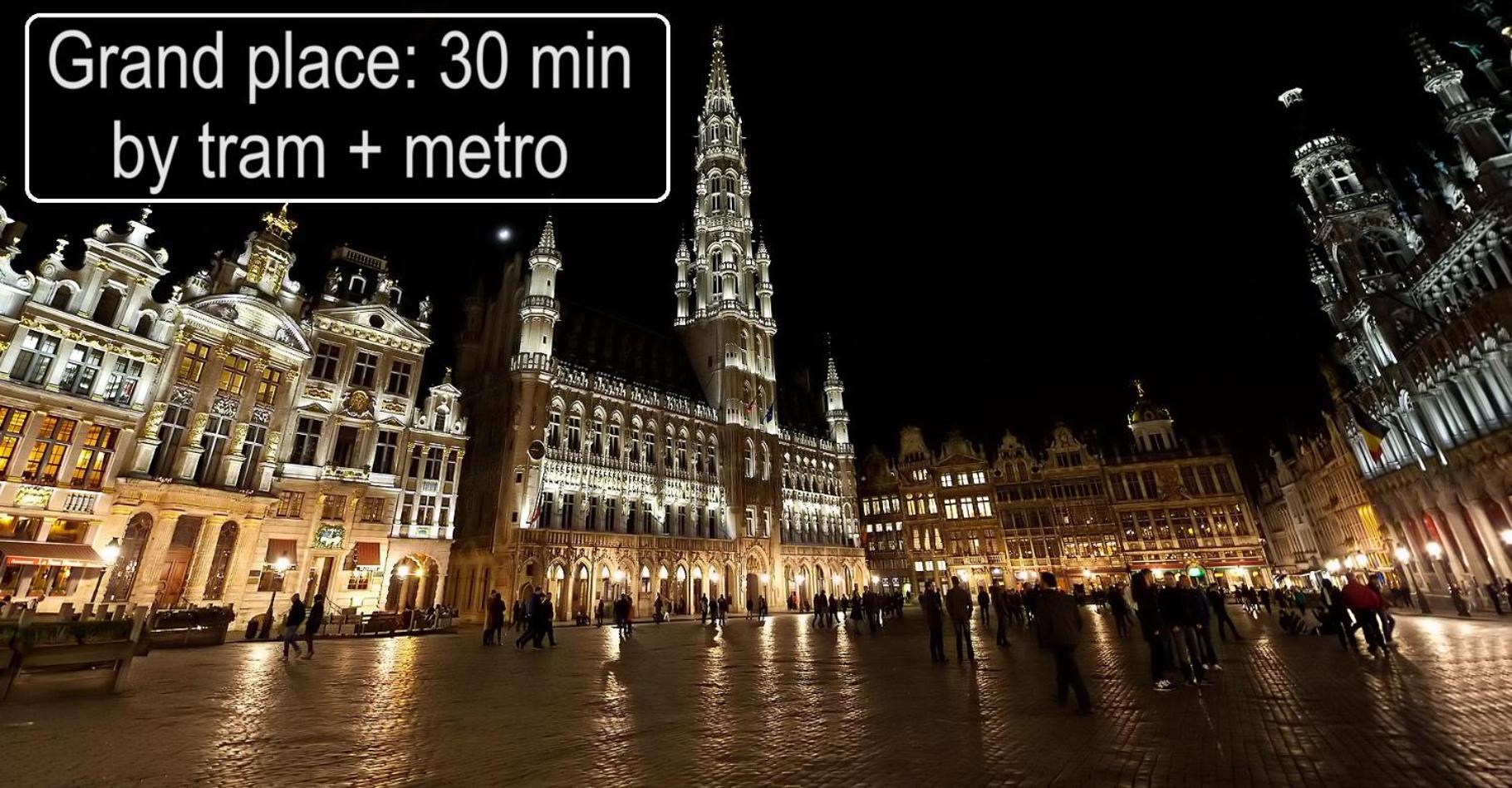 Furnished - Bright, Modern Apartment In Brussels, 15 Minutes Walk From The Atomium 外观 照片